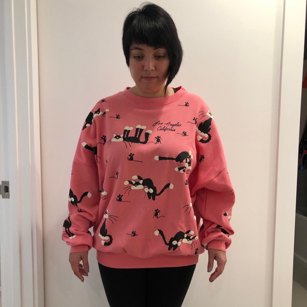 80s 90s hipster bootleg puffy ink sweatshirt